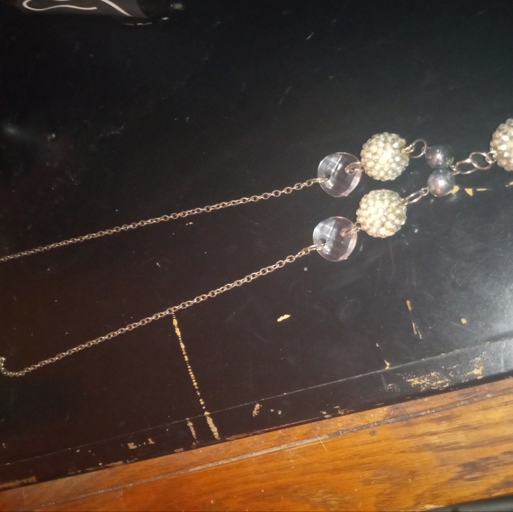Silvery necklace